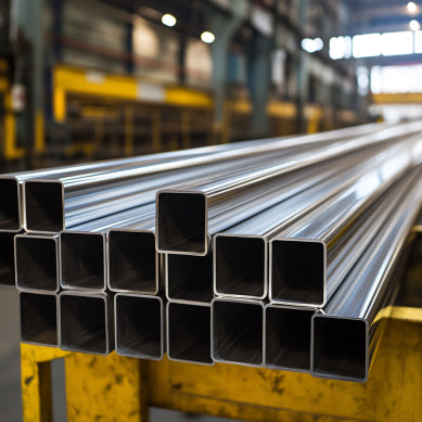 1 1/4"  904L Stainless Steel Square Pipe